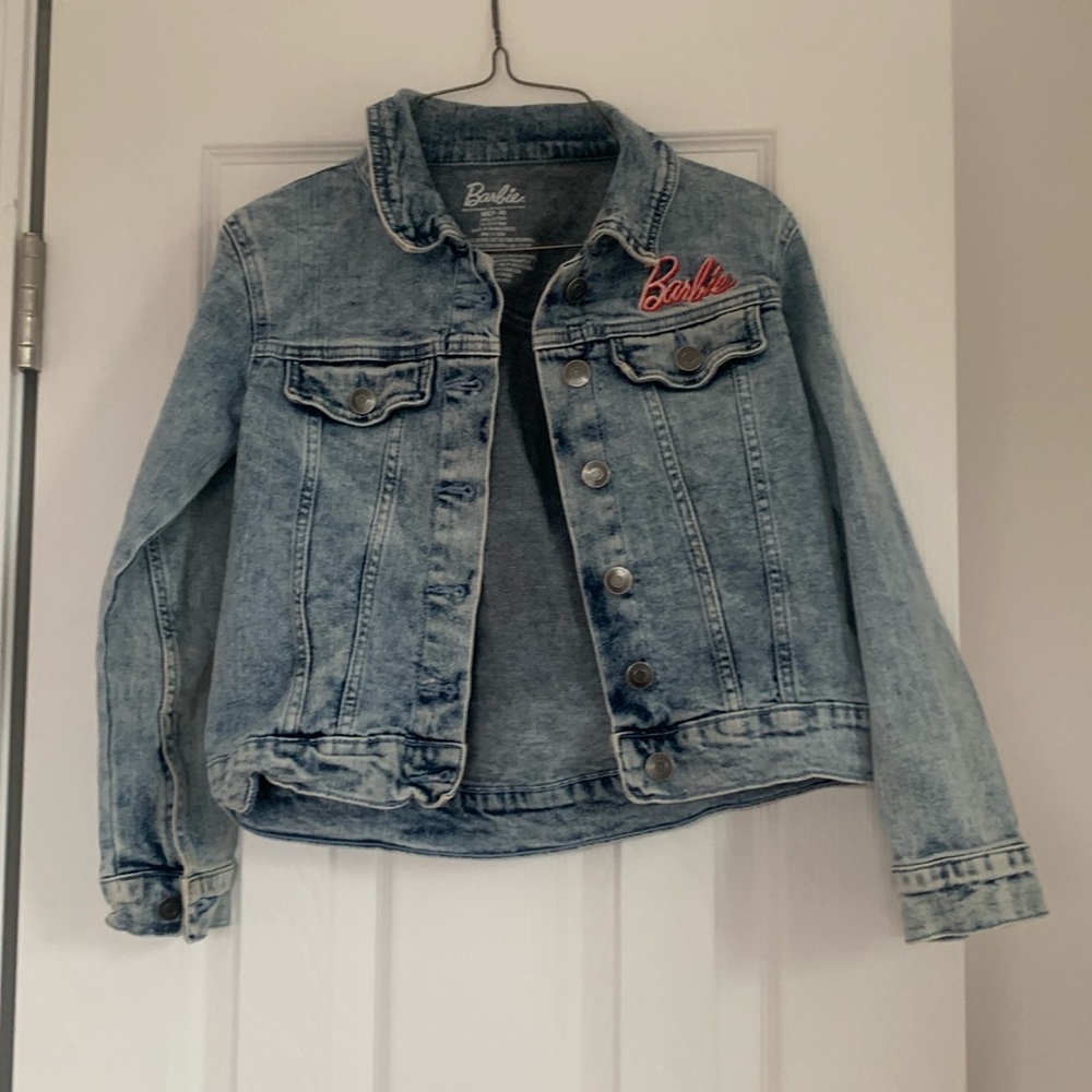 Girls Barbie Jean jacket